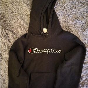 CHAMPION hoodie ❤️🤍🖤